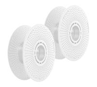 2 Pcs Detachable Filament Tray Compatible with P1S P1P A1 A1 Mini X1 X1C H2D Reusable 3D Filament Spool for PLA PETG TPU ABS(White)