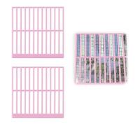 2 PCS Diamond Painting Ruler Diamond Accessories DIY Diamond Painting Alignment Tools for Full or Partial Diamonds Painting Guide Gift for Beginners or Professionals