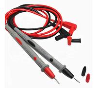 2 PCS Digital Multimeter Test Pen Lead Probe Multimeter Probe Cable Wire Pen Red/Black Replacement, 1000V 10A