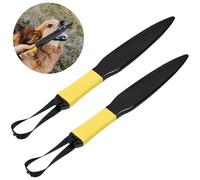 2 PCS Dog Break Sticks for Medium and Large Dogs, Nylon Dog Chew Toys, Dog Fight Stoppers for Separating Dogs, Ferocious Dog Bite Sticks, Jaw Openers, Hanging Strap