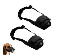 2 PCS Dog Muzzle for Small Dog, Muzzle for Medium Dogs, Soft Muzzles for Dogs, for Biting Chewing Grooming That Allows Panting Drinking, Suitable for Small to Medium-Sized