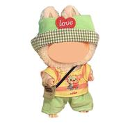 2 Pcs Doll Clothing Set, Suitable for Plush Toy Dolls, The Best Holiday Birthday Gift for Boys and Girls, Cute Plush Clothes,No Dolls-15