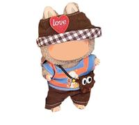 2 Pcs Doll Clothing Set, Suitable for Plush Toy Dolls, The Best Holiday Birthday Gift for Boys and Girls, Cute Plush Clothes,No Dolls-18