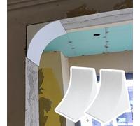 2 PCS Doorway Arch Kit for Drywall Wall, Foam Round Door Arch Trim Molding, Universal White Archway Moulding, Interior Corridor Arch Way Insert(12x12x12cm (4.7x4.7x4.7"))