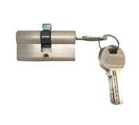 2 Pcs Double Open Lock Door Window Security Cylinder Key Anti-Theft Entrance Brass Lengthened Core for Wooden Doors(A-60mm)