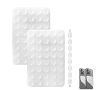 2 PCS : Double-Sided Suction Phone Grip, Octo Cup Buddy Suction Phone Case Mount for iPhone and Android, Hands-Free Sticky Cell Phone Grip, Mobile Fidget Mirror Holder for Selfies and Videos.