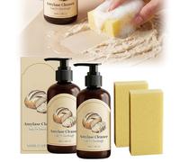 2 PCS Dough Dissolve Soap for Sourdough - Enzyme Powered Dough Cleaner for Baking Mess | Fast-Acting Solution to Break Down Stuck-on Doug-h & Starches for Bowls, Pots and Proofing Baskets, 100ml