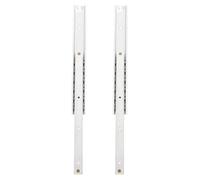 2 Pcs Drawer Slides Miniature Extended Rails Cupboard Furniture Cabinet Kitchen Two-Way(10X1.6CM)