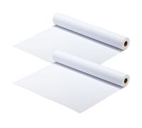 2 PCS Drawing Paper Roll, 43.5cm x 15m Art Paper Roll Recycled Painting Sketching Papers White Wrapping Papers for Painting Sketching Easel Poster Wall Art Gift Wrap