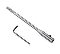 2 PCS Drill Bit Extension Set durable Hex Extention Holder Carbon Steel Drill for Wood Turners Furniture Carpentry Construction