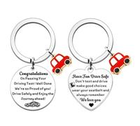2 Pcs Drive Safe Keyring, Just Passed Driving Test Gifts New Driver Gifts