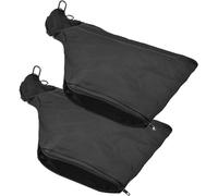2 PCS Dust Collector Bags,with Steel Ring Zipper,Black Polyester Filter Bag,for Table Saw,Miter Saw Universal Dust Collection Accessories Planer,Sander Power Tools