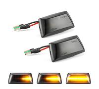 2 Pcs Dynamic Amber LED Side Marker Indicator Light for A4 S4 B6 B7 A6 C5 Tt A8 Replace Oem Side Marker Light