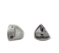 2 PCS Dynamic LED Side Mirror Turn Signals for Dodge Ram 2500 Truck 2010 with Tow Mirrors, Sequential Water Flow Design Play Water Flow Design Easy Installation,Transparent