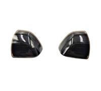 2 PCS Dynamic LED Side Mirror Turn Signals for Dodge Ram 3500 Truck 2010 with Tow Mirrors, Sequential Water Flow Design Play Water Flow Design Easy Installation,Blackened