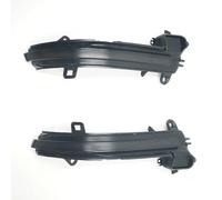 2 PCS Dynamic LED Turn Signal Lights for BMW 3 Series GT 2013-2020 Blackened, Sequential Wing Mirror Indicators Plug & Play Water Flow Design