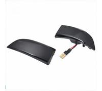 2 PCS Dynamic LED Turn Signal Lights for Renault Scenic III 2009-2015, Sequential Wing Mirror Indicators Plug & Play Water Flow Design,Blackened