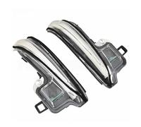 2 PCS Dynamic LED Turn Signal Lights for Toyota Alphard 2016 2017 2018 2019, Sequential Wing Mirror Indicators Plug & Play Water Flow Design,Transparent