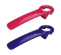 2 Pcs Easy Jar Key Opener, Manual Jar Opener Gripper Bottle Beer Lid Key Open Tool, Portable Can Opener with Ergonomic Handle for Elderly Children Women Weak Hands