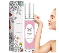 2 PCS Eau de Parfume for Women, 10 ml Freshing Floral Parfume Oil, Elegant Eau de Toilette Perfume, Long Lasting Fragrance Perfume, Portable Pheromone Perfume for Dating Travel