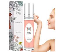 2 PCS Eau de Parfume for Women, 10 ml Freshing Floral Parfume Oil, Elegant Eau de Toilette Perfume, Long Lasting Fragrance Perfume, Portable Pheromone Perfume for Dating Travel