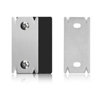 2 Pcs Edge Banding Trimmer & Chamfering Fillet Scraper Set,Wood Cutter,Woodworking Mini Band,Stainless Steel Blade Veneer,for Durable Edgebanding Trimming Tool for Black Portable Manual with Plane
