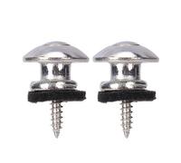 2 Pcs Electric Bass Guitar Straplocks Guitar Strap Locks Heavy Duty Metal Button Security Straplock Guitar Accessories