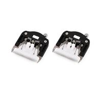 2 PCS Electric Carpet Trimmer Replacement Head, Effective Clipper Blade for Tufting Carpet Rug Clean, 5 Levels Adjustable High Temperature Carpet Trimmer for Tufting (2 pack)