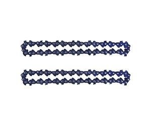 2 PCS Electric Chainsaw 4 Inch Mini Chainsaw Chain, Chainsaw Blade for Brushless 4-Inch Mini Cordless Chainsaw Kit Electric Chainsaw Handheld Chainsaw for Tree Branch Wood Cutting