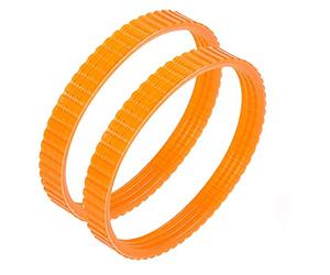 2 Pcs Electric Planer Drive Belt, Girth 234mm Width 9.6mm Motor Drive Belt Repair Parts Replacement for Woodworking (for Model 1900B)