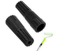 2 Pcs Extension Pole Adapter, Simple Screw-On Tool,Converts Screw Fit Extension Poles to Push Fit for Compatibility Tools, for Replacement Paint Roller Extension Poles
