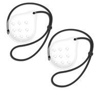 2 Pcs Eye Shield After Cataract Surgery, Transparent Eyes Shield After Surgery, 9 Hole Protective Plastic Eyes Shields, for Protective Eye Reduce The Sensitivity of The Eyess to Light