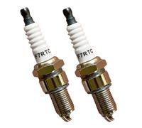 2 Pcs F7RTC Spark Plug Replacement - Car Spark Plug Compatible with NGK 5534/BPR7ES V-line-19, Bosch 7992/WR5DC 4038/WR5DP, Denso W22EPR-U/3088, Champion 332/RN7YC 415/RN9YC 818/RN2C (F7RTC)