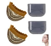 2 PCS Face Lymphatic Drainage Brush, Face Brush Lymphatic Drainage for Jawline Contouring, Fatigue Relief Improve Circulation Designed for The Face Gentle Enough for Daily Use