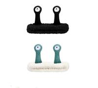 2 Pcs Face Wash Headband, Cartoon Snail Spa Headband, Cute Animal Headband Women Elastic Headband for Washing Face Shower Sports Beauty Skincare Creative Hair Accessories (Black and White)