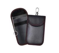 2 Pcs Faraday Key Pouch for Cars | Anti-Theft RFID Signal Blocker Bag | Waterproof Key Fob Protector with 360° Shielding | Compatible with All Keyless Vehicles (2025 Security Upgrade)
