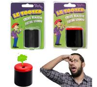 2 Pcs Fart Machine, Squeeze Pooter Fart Toy, Realistic Sounds Noise Maker, 4.4x4.4cm Durable Rubber Gag Gift for Pranks for Adults, Funny Whistle Game for Party, Office and Birthday