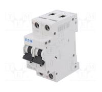2 pcs : FAZ-C20/2-DC - Circuit breaker, 250VDC, Inom: 20A, Poles: 2, Charact: C,