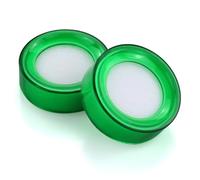 2 Pcs Finger Moistener, Colored Finger Sponge Damper Round Sponge Pad Finger Wet Sponge Finger Dampener Fingertip Water Moisteners Round Case Wetting Sponge Damper for Cashier Counting Cash Money