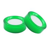 2 Pcs Finger Moistener, Colored Finger Sponge Damper Round Sponge Pad Finger Wet Sponge Finger Dampener Fingertip Water Moisteners Round Case Wetting Sponge Damper for Cashier Counting Cash Money