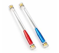 2 Pcs Fishing Hook Remover Tool, Stainless Steel Disgorger Fishing Kit with Storage Tube, Portable Dehooker for Freshwater Saltwater Fishing Accessories and Angling Gear