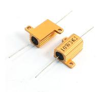 2 Pcs Fixed Resistors 3000 Ohm axia-l Chassis Screw Mounted Aluminum Clad Single Resistors Resistors 10W AMNzOgOdL