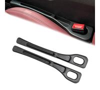 2 Pcs fKiZanthene Car Seat Gap Filler Organizer, Black Car Seat Gap Filler, Universal Non-Slip Protector to Stop Items Falling Between Seats
