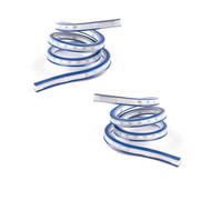 2 Pcs Flexible Measuring Tool, Double-Sided Plastic French Curve for Drafting, Engineering, Sewing, and Garment Design