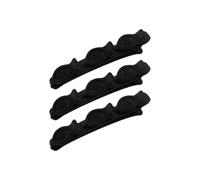 2 Pcs Flocking Braided Hair Clips Double Layer Side Duckbill Clip Accessories For Woman And Girls Braided For Women And Girls Easy To Use Styling