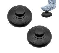 2 Pcs Floor Lamp Foot Switch, Round Foot Switch, In-Line Foot Press Switch, Lamp Foot Push Switch, Round Foot Pedal Lamp Switch for Floor and Table Lamps, 250V 2A Compatible with 2 Core Flex