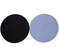 2 Pcs Foam Sanding Pads, Soft Foam Interface Pad, for Orbital Eccentric Sander (100mm, no hole)