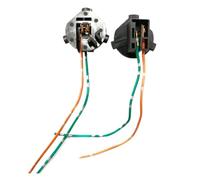 2 Pcs Fog Lamp Halogen Lamp Holder Low Head Light Base K7 H1
