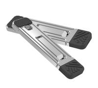2 pcs Foldable Mini Phone Holder, Adjustable Zinc Alloy Desktop Stand | Anti-slip Grooves, Triangle Structure, Stick-On Installation, for Video Calls, Office Workers and Students Random Color