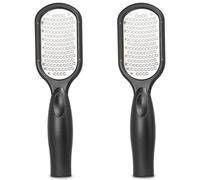 2 Pcs Foot File Callus Remover Stainless Foot Files (Black)